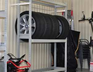 Сезонное хранение шин: как правильно разместить покрышки в гараже