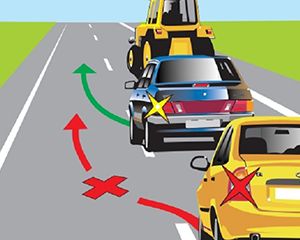 Водительские навыки – берем на обгон