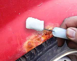 Удаление ржавчины с кузова автомобиля