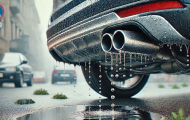 Как появляется вода в выхлопной трубе, чем грозит и нужно ли с ней бороться?