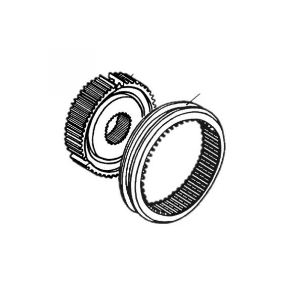 Муфта со ступ. КПП 5-ст. Волга, ГАЗель (3,4 пер.) в сб. н/о (ООО "НИЖЕГОРОДСКИЕ МОТОРЫ"  Оригинал) /31029-1701116-10/