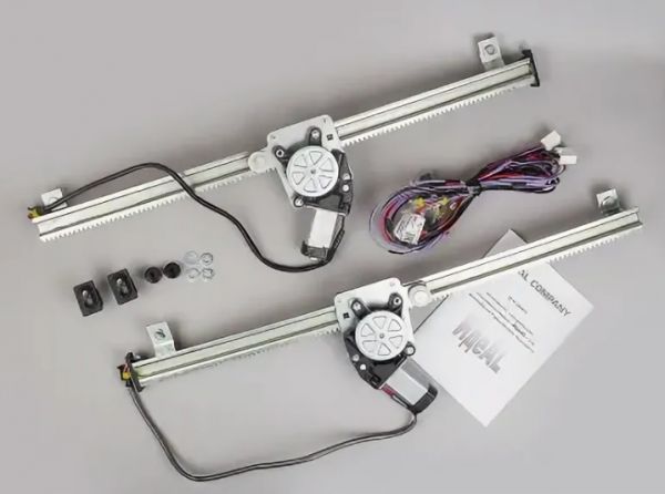 Стеклоподъемник ГАЗель с пров. и кнопк. электр. (к-т 2шт) (ООО "Ал Компани") /3302-6104010/11/