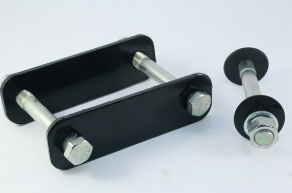 Серьга рессоры ГАЗель (2 пластины+3 болта) (ООО "Автомобильный завод "ГАЗ" Оригинал) /3302-2902464-50/