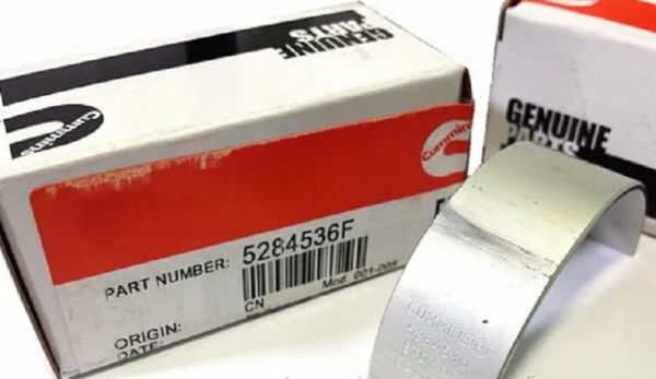 Вкладыш шатунный верхний дв. Cummins ISF 2.8L ГАЗель (Cummins ГАЗ Оригинал) /5284536F/