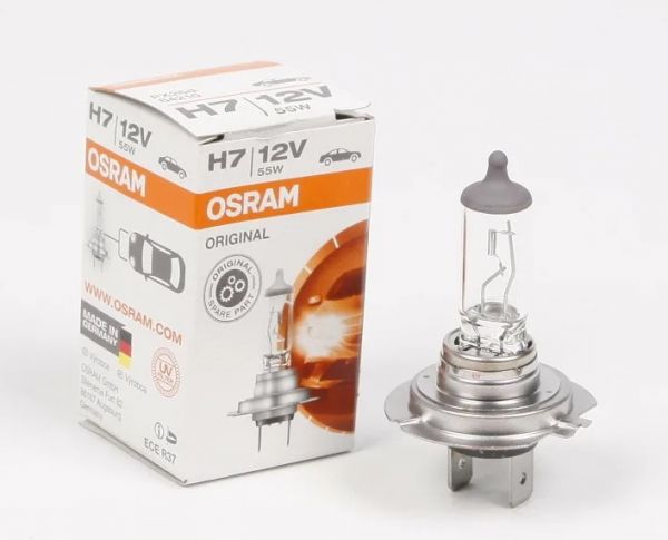Лампа фары гал. H7 12В 55 Вт (OSRAM) /64210/