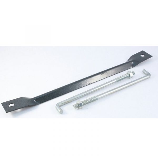 Планка крепл. АКБ Волга,ГАЗель,Соболь верх.  в сб. н/о (ПАО "ГАЗ") /3302-3703036/