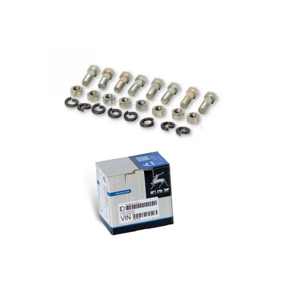 Болт карданного вала ГАЗ-53,3307-09, Валдай с гайкой (к-т 8 шт) (ООО "Автомобильный завод "ГАЗ" Оригинал) /3308-2200800/