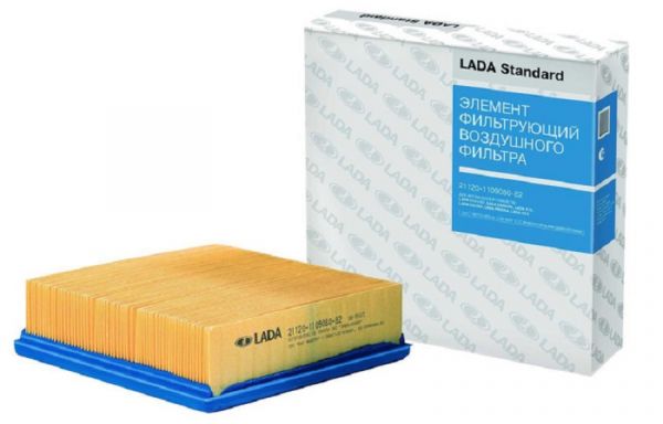 Фильтр возд. (элем.) ВАЗ инжектор (фирм. упак. ORIGINAL) /2112-1109080-82/