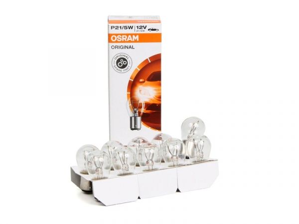 Лампа 12В 21/5 Вт (2 контакт.) (OSRAM) /7528/