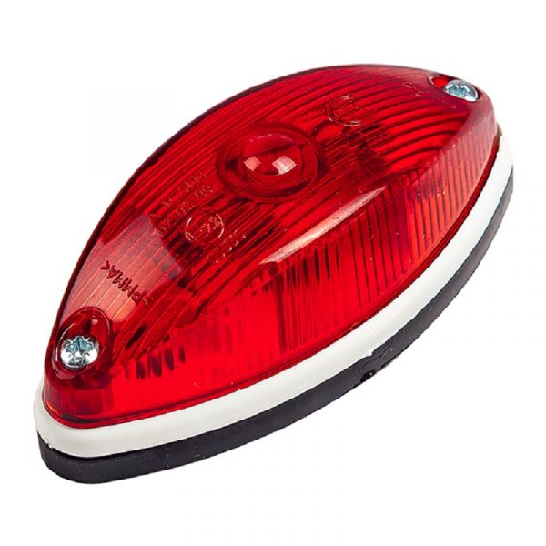 Фонарь габаритный ГАЗ-3302 фургон красный (ООО "Стекло-Сервис") /ГФ2-02/