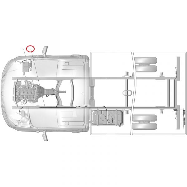 Автопроводка жгут по раме ГАЗель NEXT (ООО "Арзамасское ПО Автопровод"  ГАЗ) /А21R22.3724030-31/
