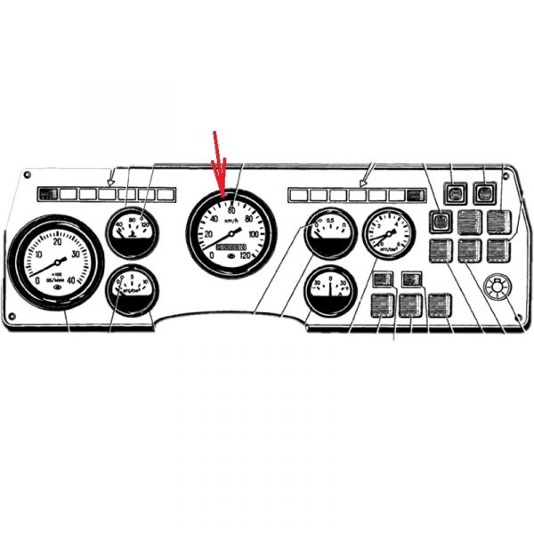 Спидометр ГАЗ-3307 (Научно-Производственный Комплекс "Автоприбор") /16.3802010/