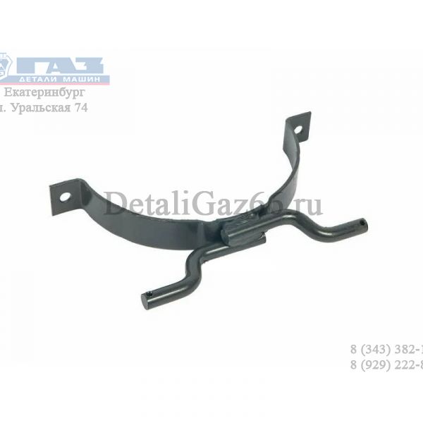 Кронштейн крепл. глушит. Газель н/о верх. (ПАО "ГАЗ" Оригинал) /2217-1203039-10/