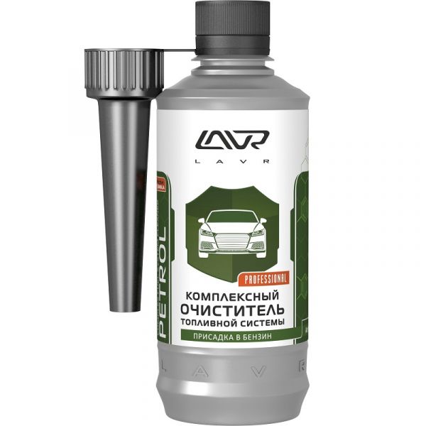 Очиститель топливной системы (бензин комплексный) "LAVR" на 40-60 л (310 мл) /LN2123/