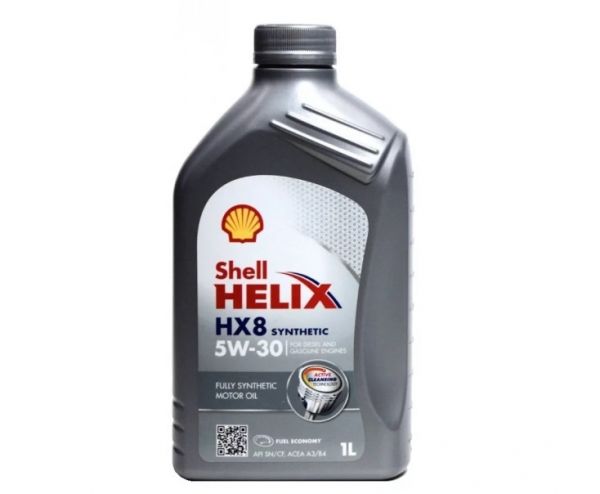 Масло моторное "SHELL" Helix HX8 5W30 (1 л) синт. /550046372/