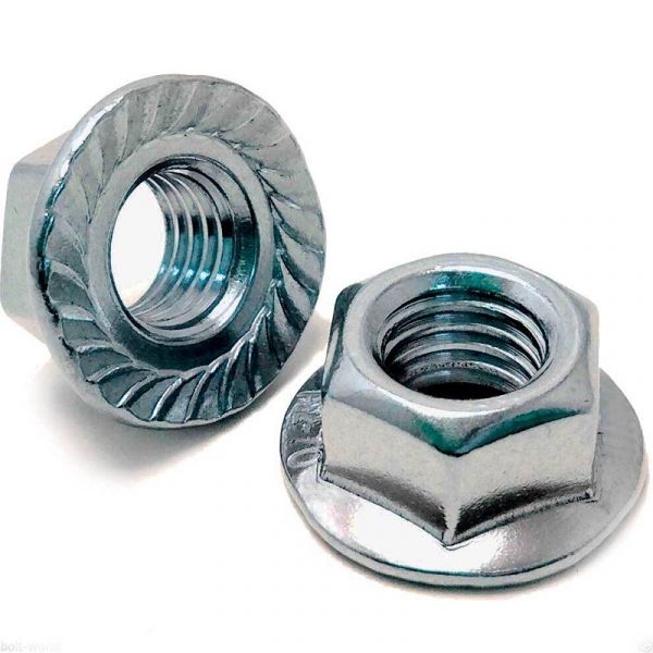 Гайка М 6 с зубч. буртиком (ПАО "Завод Красная Этна") /4599531-818/