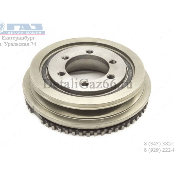 Шкив к/вала ГАЗель бизнес дв. УМЗ-4216 ЕВРО-3 с/о (под шкив) (АО "Ульяновский моторный завод"  УМЗ ГАЗ Оригинал) /4216.1005070/