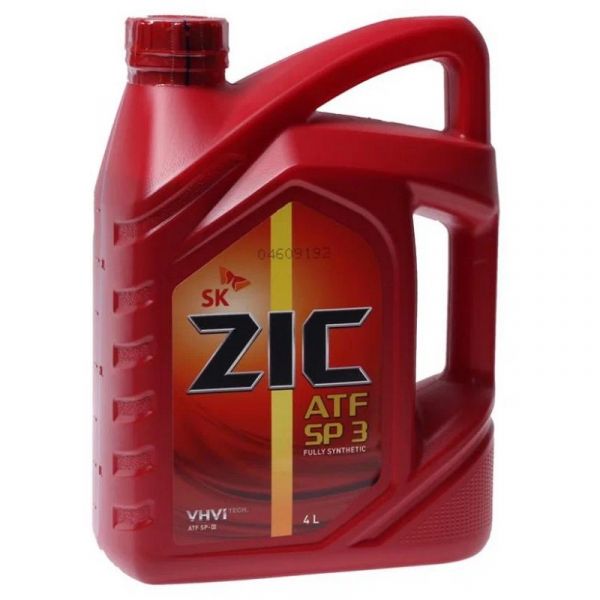 Масло трансмиссионное "ZIC" ATF SP-3 (4 л) синт. /162627/