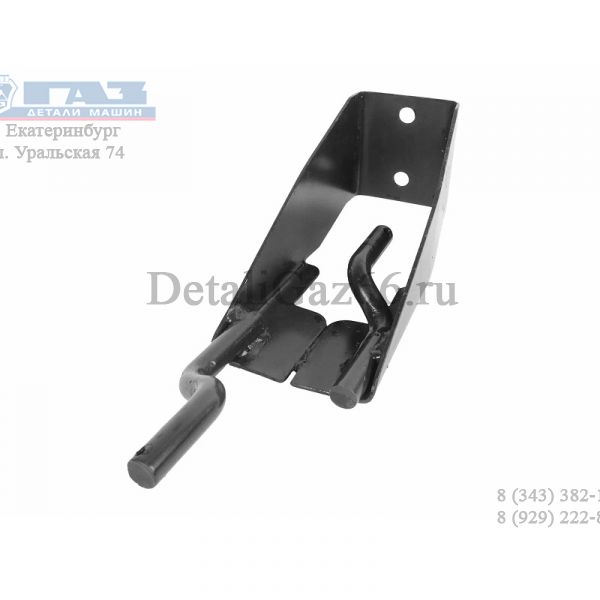 Кронштейн крепл. глушит. ГАЗель, Соболь, ГАЗ-3307 (на раму) (ПАО "ГАЗ" Оригинал) /2217-1203102-10/