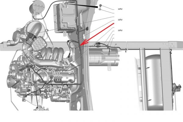 Автопроводка жгут ГАЗель-3302 дв. УМЗ-4216 ЕВРО-4 под ГБО (ООО "Автокомплект") /27055.3761581-01/