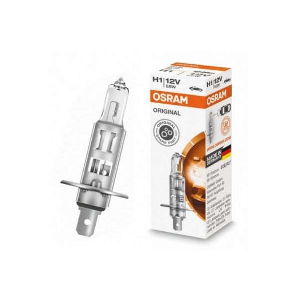 Лампа фары гал. H1 12В 55 Вт (OSRAM) /64150/