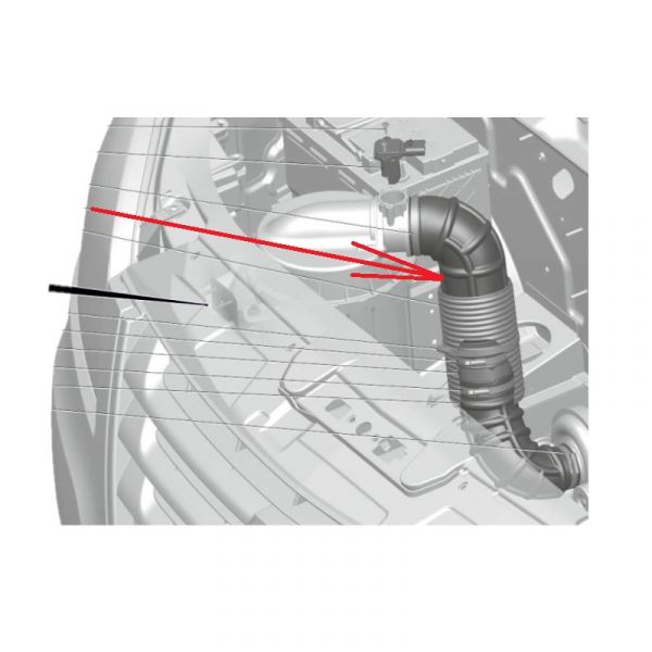 Шланг возд. фильтра ГАЗель NEXT (ООО "ГОММА ЛАЙН"  ГАЗ) /А21R22-1109192/