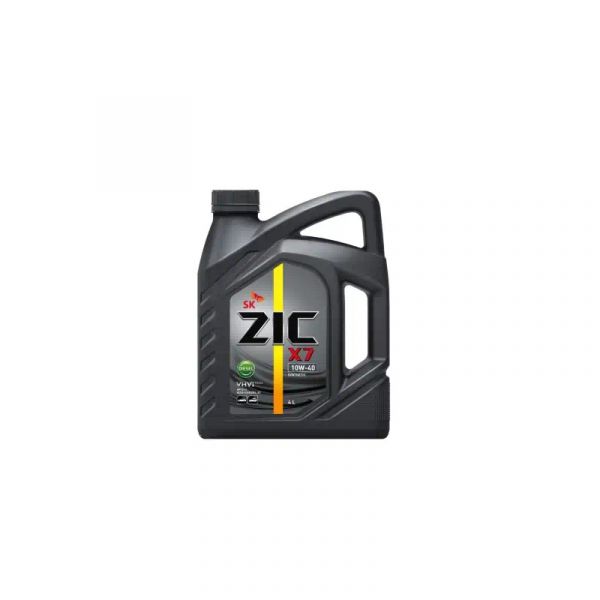 Масло моторное "ZIC" X7 Diesel 10W40 (4 л) п/синт. /162607/