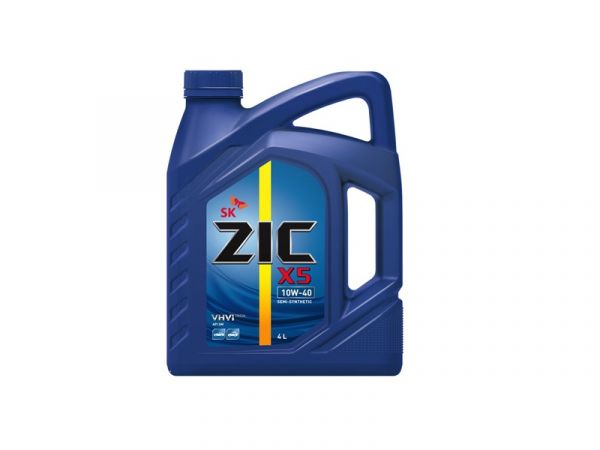 Масло моторное "ZIC" X5 10W40 (4 л) п/синт. /162622/