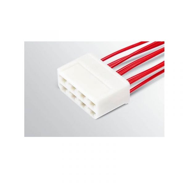 Колодка 8-ми клеммная гнездовая серии 6,3 с проводами (Cargen) /АХ-375-01/