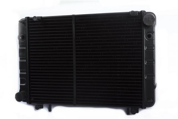 Радиатор охлаждения ГАЗель медн. 3-ряд. (рамка)  выпуск с 1999 г. (Завод Kooshesh Radiator MFG.Co, Иран  g-PART) /G-3 ROWS NEW PL 1201/