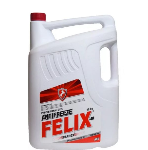 Антифриз "FELIX" Carbox G-12 10 кг (красный) /430206020/