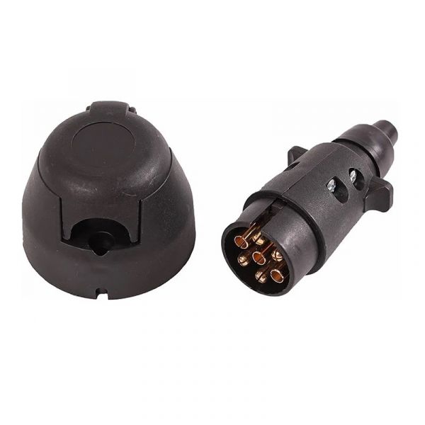 Разъем фаркопа (ПС300) (к-т 2 шт) пласти. (Россия) /ПС 300-П/