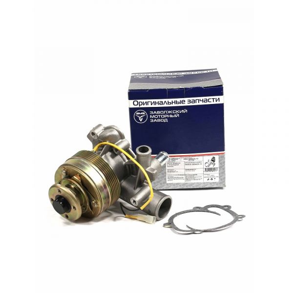 Помпа дв. 405 ГАЗель с электромагн. муфтой ЕВРО-2 (ОАО"ЗМЗ", г.Заволжье) /4063.3906629/