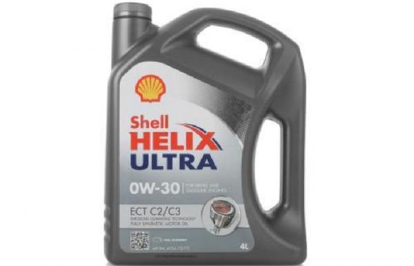 Масло моторное "SHELL" Helix Ultra ECT C2/C3 0W30 (4 л) синт.