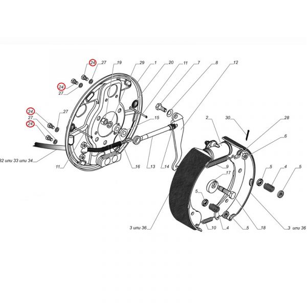 Болт М 8*14 картер масл.; крепл. РТЦ ГАЗель; крепл. диска опорн. ГАЗель (ОАО "РМЗ"  ЭТНА ГАЗ Оригинал) /201453-П29/