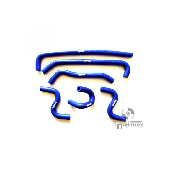 Патрубок отопителя ГАЗель NEXT дв. Cummins ISF 2.8L (к-т 6 шт.) (силикон) (ООО "ПромТехПласт") /2122-8120030/