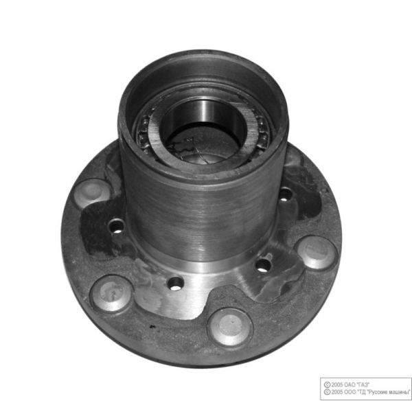 Ступица перед. ГАЗель п/прив. с болтами и подшипниками (ПАО "ГАЗ") /33027-3103004-10/