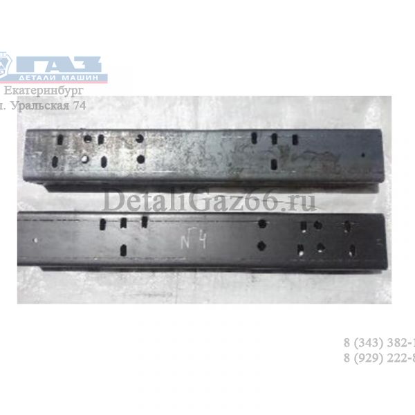 Усилитель рамы ГАЗель (под крепление заднего амортизатора) с крепежом /Кат.№ URG-04/