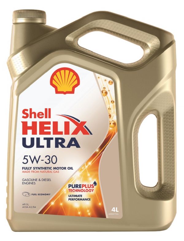Масло моторное "SHELL" Helix Ultra 5W30 (4 л) синт.