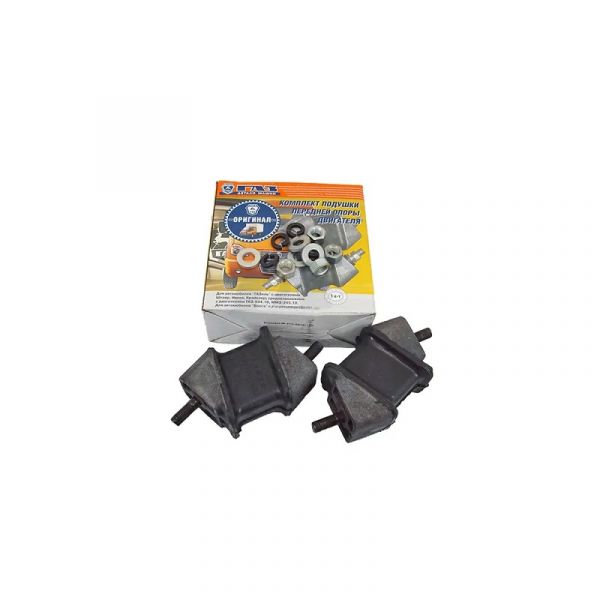 Подушка двигателя ГАЗель дв.405 Е-3, ГАЗ-3309 перед. (в сб.) (к-т 2шт.) (ООО "Автомобильный завод "ГАЗ"  Оригинал) /3306-1001800/