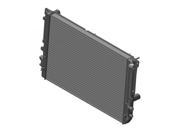 Радиатор охлаждения ГАЗель NEXT дв. УМЗ-А274 Evotech (ООО "ТРМ") /А21R23.1301010-21/