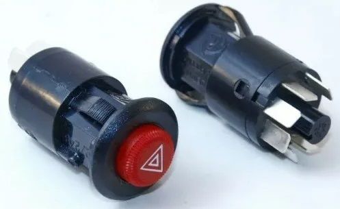 Кнопка аварийной сигнализации ГАЗель (6 конт.) (ОАО "Автоарматура" ГАЗ Оригинал) /249.3710000-01/