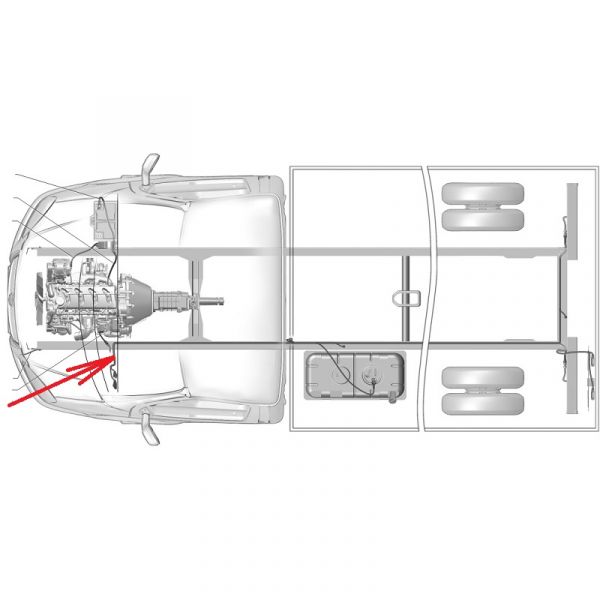 Автопроводка жгут по раме ГАЗель-3302 по раме (ООО "Арзамасское ПО Автопровод") 3302.3724030-50/