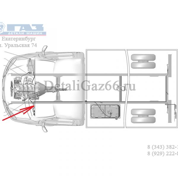 Автопроводка жгут по раме ГАЗель-3302 по раме (ООО "Арзамасское ПО Автопровод") 3302.3724030-50/