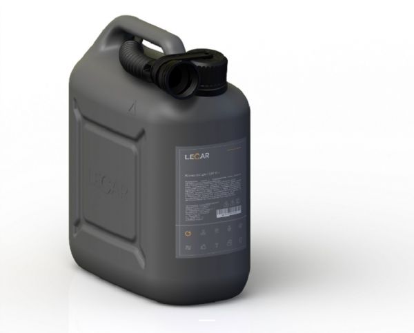 Канистра 10л (пластик) для ГСМ (в упак. LECAR) /LECAR000021306/