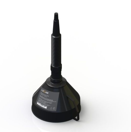 Воронка для ГСМ 135 мм (в упак. LECAR) /LECAR000011406/