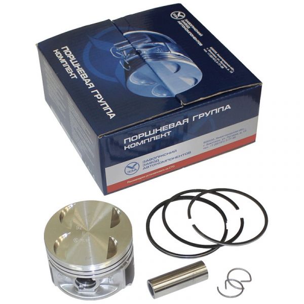 Поршень дв. 406, 92,5 с кольц. (92 б) группа А (узкие кольца) (ЗЗА) /406.1004018-АР(А)/