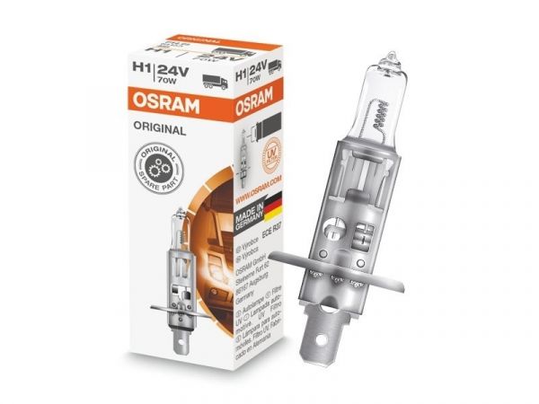 Лампа фары гал. H1 24В 70 Вт (OSRAM) /64155/