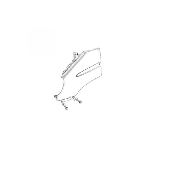 Крыло Валдай без повторителя лев. (ООО "Чебоксарский завод автокомпонентов"  ГАЗ) /33104-8403013/