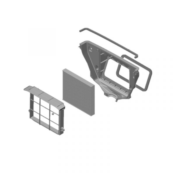 Короб воздухозаборника ГАЗель NEXT в сб. (Пластматика  ГАЗ) /А21R23-8119020/